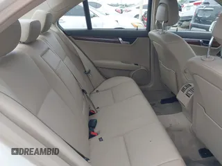 2011 Mercedes-Benz C-Class C 300 Sport with VIN WDDGF5EB1BA420485, listed as a IAAI auction lot 41958339 with 117,086 mi miles. Bid and sale history available at carsss.com. Image 8.