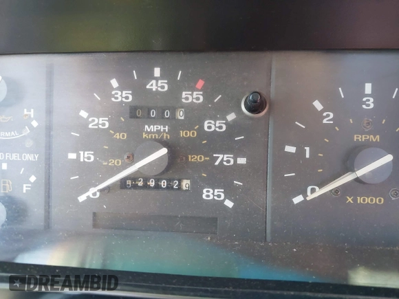 1989 Ford Ranger XLT with VIN 1FTCR10A6KUC37010, listed as a IAAI auction lot 41892634 with 52,902 mi miles. Bid and sale history available at carsss.com. Image 7.