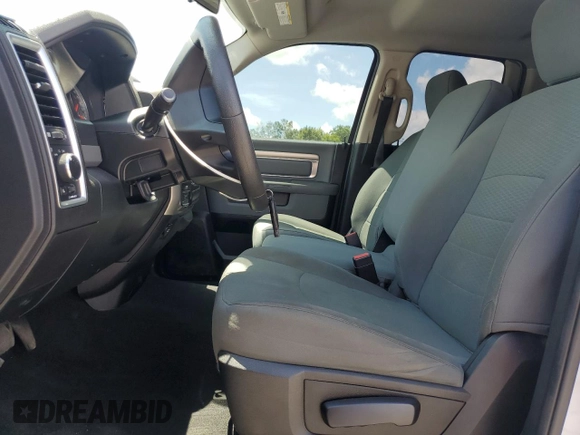 2018 Ram 1500 Big Horn with VIN 1C6RR7GG0JS155606, listed as a Copart auction lot 61600435 with 167,598 mi miles and Salvage title. Bid and sale history available at DreamBid. Image 7.