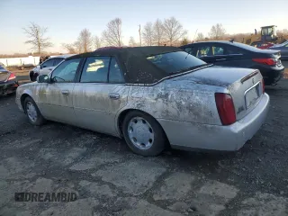 2002 Cadillac DeVille DHS z VIN 1G6KE57Y02U304933, wystawiony jako Copart lot #86919134 z przebiegiem Nie podano mil oraz Czysty tytuł • Clean title. Historia ofert i sprzedaży dostępna na DreamBid. Obrazek 2.