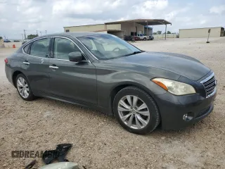 2011 Infiniti M37 with VIN JN1BY1AP3BM325212, listed as a Copart auction lot 80024664 with 0 mi miles and Clean Title. Bid and sale history available at carsss.com. Image 4.