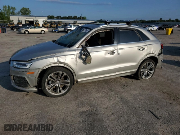2016 Audi Q3 Prestige z VIN WA1GFCFS1GR009409, wystawiony jako Copart lot #52352845 z przebiegiem Nie podano mil oraz Szkody całkowita. Historia ofert i sprzedaży dostępna na DreamBid. Obrazek 1.
