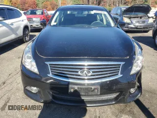 2015 Infiniti Q40 with VIN JN1CV6AR3FM522883, listed as a Copart auction lot 77555294 with 124,449 mi miles and Salvage Title. Bid and sale history available at carsss.com. Image 5.