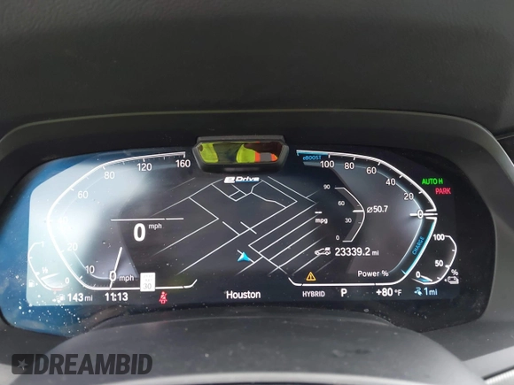2021 BMW X5 xDrive45e with VIN 5UXTA6C02M9F88978, listed as a IAAI auction lot 42201563 with 23,339 mi miles and . Bid and sale history available at DreamBid. Image 7.