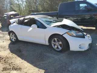 2008 Mitsubishi Eclipse GS with VIN 4A3AL25F58E038579, listed as a Copart auction lot 47884715 with 0 mi miles and Salvage Title. Bid and sale history available at carsss.com. Image 4.