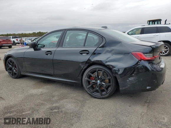 2025 BMW 3 Series M340i xDrive with VIN 3MW69FT01S8F00060, listed as a Copart auction lot 84993644 with Not Provided miles and Salvage Title. Bid and sale history available at carsss.com. Image 2.