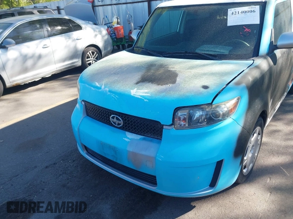 2008 Scion xB with VIN JTLKE50E381009787, listed as a IAAI auction lot 42140006 with 133,106 mi miles. Bid and sale history available at carsss.com. Image 6.