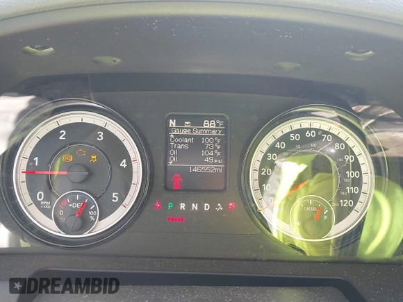 2018 Ram 2500 Tradesman with VIN 3C6UR5CL9JG160005, listed as a IAAI auction lot 42353075 with 146,552 mi miles and . Bid and sale history available at DreamBid. Image 7.