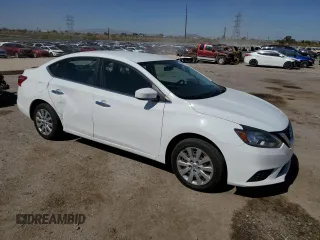 2017 Nissan Sentra S with VIN 3N1AB7AP1HY395569, listed as a Copart auction lot 53521285 with 66,254 mi miles and Salvage Title. Bid and sale history available at DreamBid. Image 4.