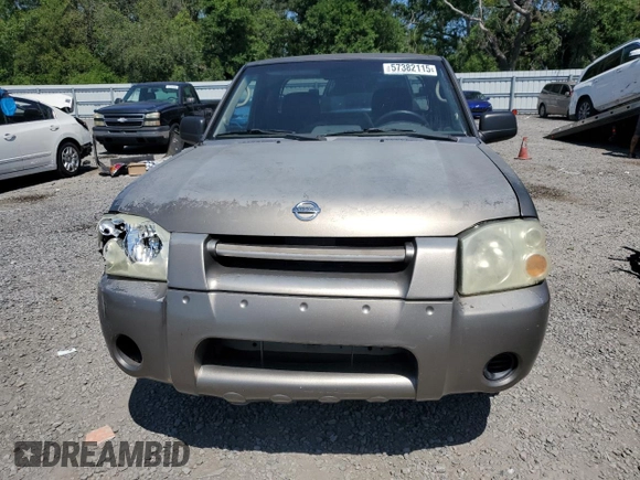 2004 Nissan Frontier XE with VIN 1N6DD26T54C472795, listed as a Copart auction lot 57382115 with 200,903 mi miles and Salvage title. Bid and sale history available at DreamBid. Image 5.