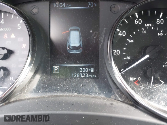 2017 Nissan Rogue S with VIN KNMAT2MT0HP556856, listed as a IAAI auction lot 41963246 with 128,123 mi miles and . Bid and sale history available at DreamBid. Image 7.