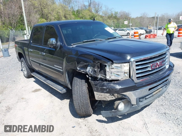 2010 GMC Sierra 1500 SLT with VIN 3GTRCWE09AG122055, listed as a IAAI auction lot 42064233 with 266,560 mi miles and . Bid and sale history available at DreamBid. Image 1.