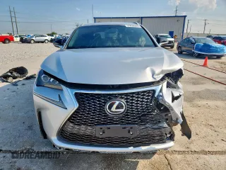 2017 Lexus NX 200t with VIN JTJYARBZXH2081618, listed as a Copart auction lot 57838325 with 96,172 mi miles and Salvage title. Bid and sale history available at DreamBid. Image 5.