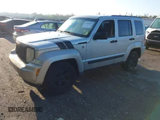 2008 Jeep Liberty Sport with VIN 1J8GP28K88W171737, listed as a IAAI auction lot 41872857 with 220,685 mi miles. Bid and sale history available at carsss.com. Image 2.