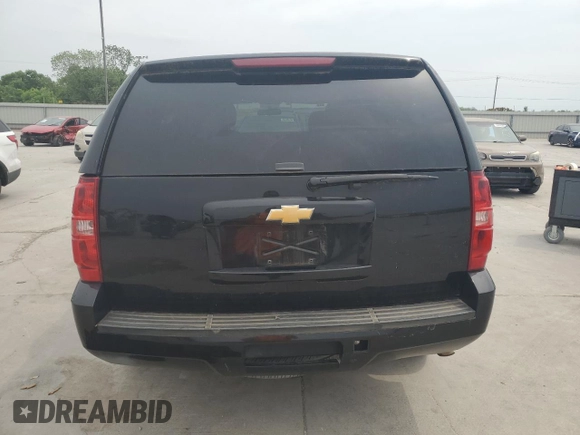 2013 Chevrolet Tahoe Commercial with VIN 1GNLC2E07DR268061, listed as a Copart auction lot 53683895 with 156,097 mi miles and Salvage title. Bid and sale history available at DreamBid. Image 6.