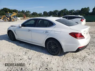2019 Genesis G70 2.0T Advanced with VIN KMTG34LA0KU012485, listed as a Copart auction lot 66610994 with 73,941 mi miles and Salvage Title. Bid and sale history available at carsss.com. Image 2.