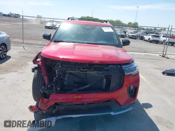 2025 Ford Explorer with VIN 1FMUK8HH9SGA53435, listed as a IAAI auction lot 42226284 with 17,345 mi miles and . Bid and sale history available at DreamBid. Image 13.