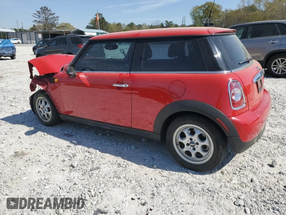 2012 MINI Hardtop with VIN WMWSU3C57CT185928, listed as a Copart auction lot 51036675 with 185,940 mi miles and Salvage Title. Bid and sale history available at DreamBid. Image 2.