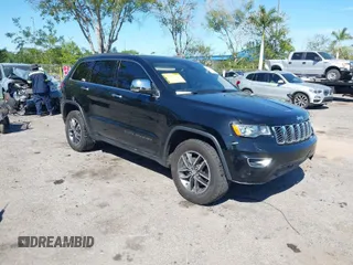 2017 Jeep Grand Cherokee Limited with VIN 1C4RJEBGXHC925794, listed as a IAAI auction lot 41846659 with 80,984 mi miles. Bid and sale history available at carsss.com. Image 1.