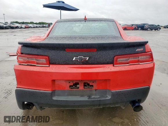2015 Chevrolet Camaro SS with VIN 2G1FK1EJ8F9301408, listed as a Copart auction lot 60605325 with 135,200 mi miles and Salvage title. Bid and sale history available at DreamBid. Image 6.