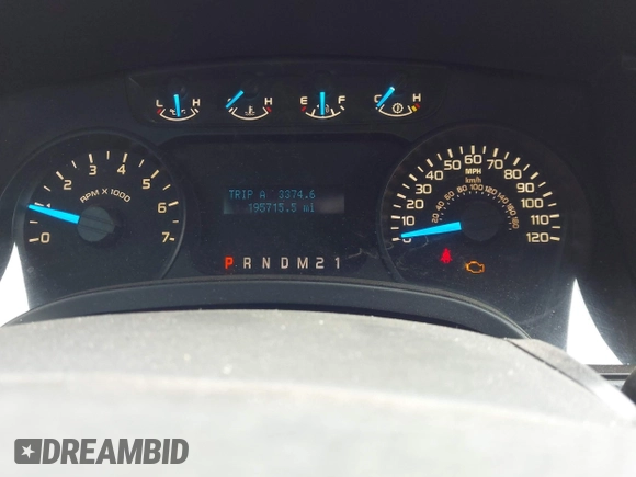 2014 Ford F-150 XL with VIN 1FTFX1ET0EKD77616, listed as a IAAI auction lot 42210217 with 195,715 mi miles and . Bid and sale history available at carsss.com. Image 7.