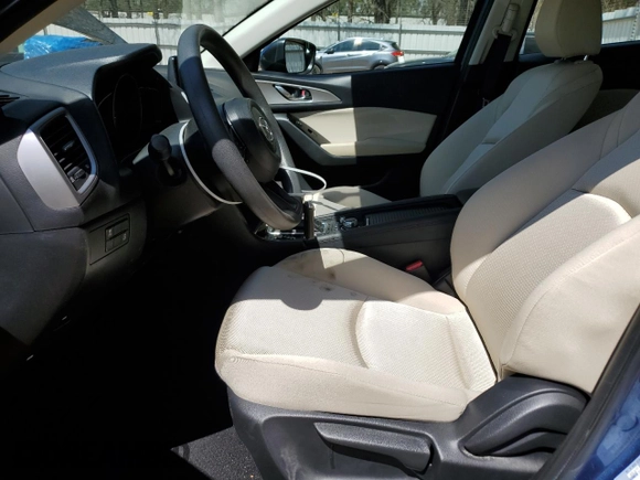 2017 Mazda 3 Sport with VIN 3MZBN1U76HM124464, listed as a Copart auction lot 51140795 with 81,352 mi miles and Salvage Title. Bid and sale history available at DreamBid. Image 7.