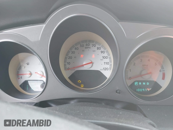 2009 Dodge Avenger SXT with VIN 1B3LC56B09N522736, listed as a IAAI auction lot 41195477 with 100,977 mi miles and . Bid and sale history available at DreamBid. Image 7.