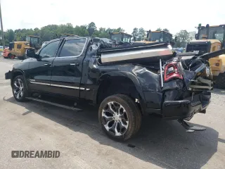 2019 Ram 1500 Limited with VIN 1C6SRFHT1KN625634, listed as a Copart auction lot 62355315 with 65,171 mi miles and Salvage title. Bid and sale history available at DreamBid. Image 2.