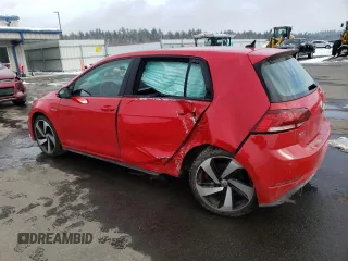 2020 Volkswagen Golf GTI S with VIN 3VW5T7AU9LM010239, listed as a Copart auction lot 40760384 with 47,593 mi miles. Bid and sale history available at carsss.com. Image 2.