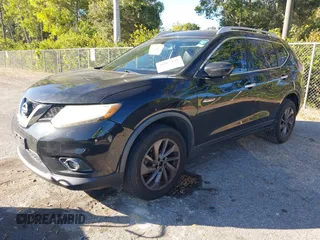 2016 Nissan Rogue SV with VIN KNMAT2MV9GP691799, listed as a IAAI auction lot 40902441 with 103,075 mi miles. Bid and sale history available at carsss.com. Image 19.