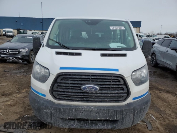 2019 Ford Transit Passenger XL with VIN 1FMZK1ZM5KKB85419, listed as a Copart auction lot 43160905 with 69,325 mi miles and Clean title. Bid and sale history available at DreamBid. Image 5.