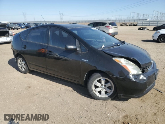 2007 Toyota Prius with VIN JTDKB20U677593754, listed as a Copart auction lot 54580225 with Not Provided miles and Salvage Title. Bid and sale history available at carsss.com. Image 4.