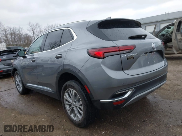 2022 Buick Envision Preferred with VIN LRBAZLR4XND125572, listed as a IAAI auction lot 41843528 with 14,228 mi miles. Bid and sale history available at carsss.com. Image 3.