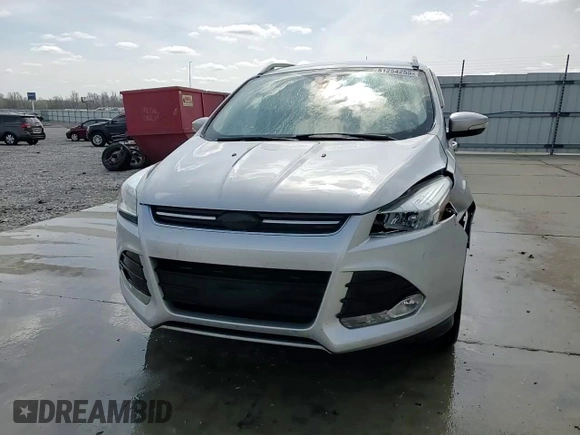 2015 Ford Escape Titanium with VIN 1FMCU0JX0FUA05189, listed as a Copart auction lot 51254255 with 150,304 mi miles and Salvage Title. Bid and sale history available at carsss.com. Image 14.