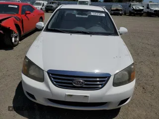 2009 Kia Spectra EX with VIN KNAFE222095665094, listed as a Copart auction lot 55830585 with 144,656 mi miles and Clean Title. Bid and sale history available at DreamBid. Image 5.
