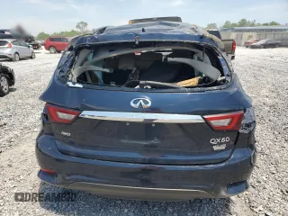 2019 Infiniti QX60 Pure z VIN 5N1DL0MM8KC557693, wystawiony jako Copart lot #53646505 z przebiegiem 67 543 mil mil oraz Szkoda całkowita • Salvage title. Historia ofert i sprzedaży dostępna na DreamBid. Obrazek 6.