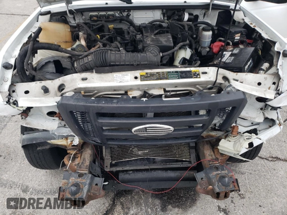 2010 Ford Ranger XL with VIN 1FTKR1AD9APA42391, listed as a Copart auction lot 51211205 with 203,793 mi miles and Salvage title. Bid and sale history available at DreamBid. Image 13.