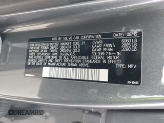 2016 Volvo XC90 T6 Momentum with VIN YV4A22PKXG1021392, listed as a IAAI auction lot 41413673 with 144,761 mi miles. Bid and sale history available at carsss.com. Image 9.