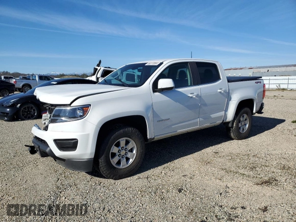 2020 Chevrolet Colorado 4WD Work Truck with VIN 1GCGTBEN4L1162315, listed as a Copart auction lot 86313064 with 99,535 mi miles and Salvage Title. Bid and sale history available at carsss.com. Image 1.