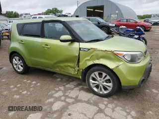 2014 Kia Soul + with VIN KNDJP3A54E7731556, listed as a Copart auction lot 54992295 with 183,008 mi miles and Clean Title. Bid and sale history available at DreamBid. Image 4.