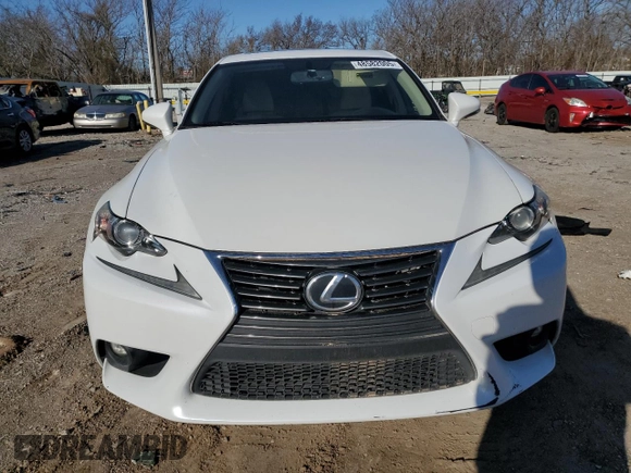 2015 Lexus IS 250 z VIN JTHBF1D25F5080785, wystawiony jako Copart lot #48582005 z przebiegiem 174 962 mil mil oraz Szkody całkowita. Historia ofert i sprzedaży dostępna na DreamBid. Obrazek 5.