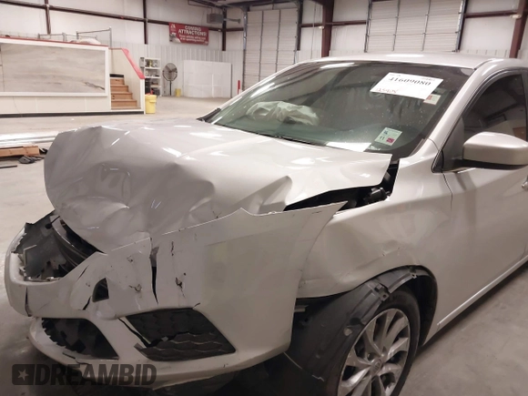 2019 Nissan Sentra SV with VIN 3N1AB7AP9KY427322, listed as a IAAI auction lot 41609080 with 125,408 mi miles and . Bid and sale history available at DreamBid. Image 21.