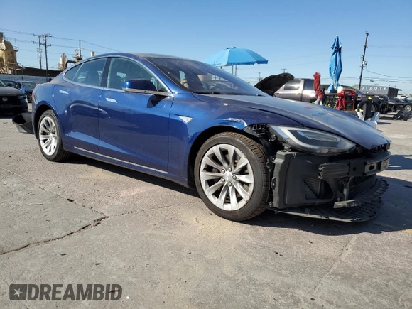 2016 Tesla Model S 70 with VIN 5YJSA1E14GF160066, listed as a Copart auction lot 62452545 with 79,860 mi miles and Salvage title. Bid and sale history available at DreamBid. Image 4.