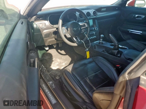 2021 Ford Mustang GT with VIN 1FA6P8CF8M5147380, listed as a Copart auction lot 60081655 with Not provided miles and Salvage title. Bid and sale history available at DreamBid. Image 8.