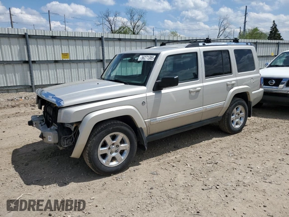 2007 Jeep Commander Limited с VIN 1J8HG58P17C672566, выставлен на аукционе Copart как лот 56271385 с пробегом 155 854 миль миль и Чистый • Clean title. История ставок и продаж доступна на DreamBid. Изображение 1.