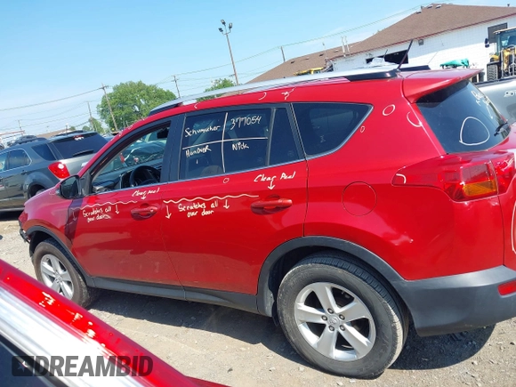 2013 Toyota RAV4 XLE with VIN JTMRFREV5D5010594, listed as a IAAI auction lot 42681284 with 131,898 mi miles and . Bid and sale history available at DreamBid. Image 13.