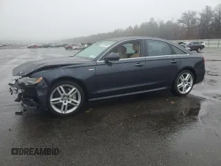 2015 Audi A6 3.0T Prestige with VIN WAUHGAFC2FN029952, listed as a Copart auction lot 44209695 with 0 mi miles and Salvage Title. Bid and sale history available at carsss.com. Image 1.