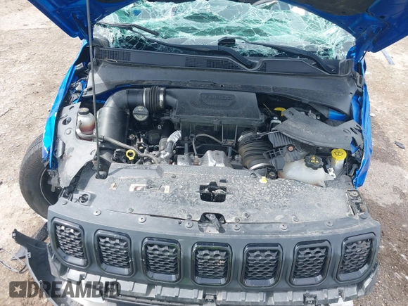 2023 Jeep Compass Latitude with VIN 3C4NJDBNXPT509707, listed as a IAAI auction lot 42368550 with 27,104 mi miles and . Bid and sale history available at DreamBid. Image 10.