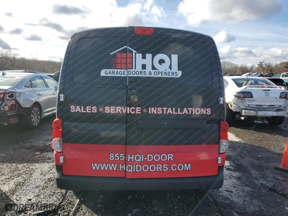 2016 Nissan NV200 S with VIN 3N6CM0KN3GK699375, listed as a Copart auction lot 43207605 with 58,053 mi miles and Salvage Title. Bid and sale history available at carsss.com. Image 6.