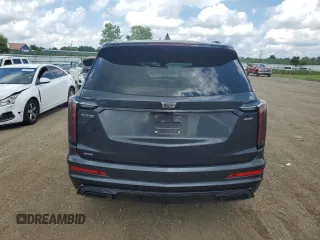 2021 Cadillac XT6 Sport with VIN 1GYKPGRS0MZ187818, listed as a Copart auction lot 66967824 with 66,956 mi miles and Salvage Title. Bid and sale history available at carsss.com. Image 6.